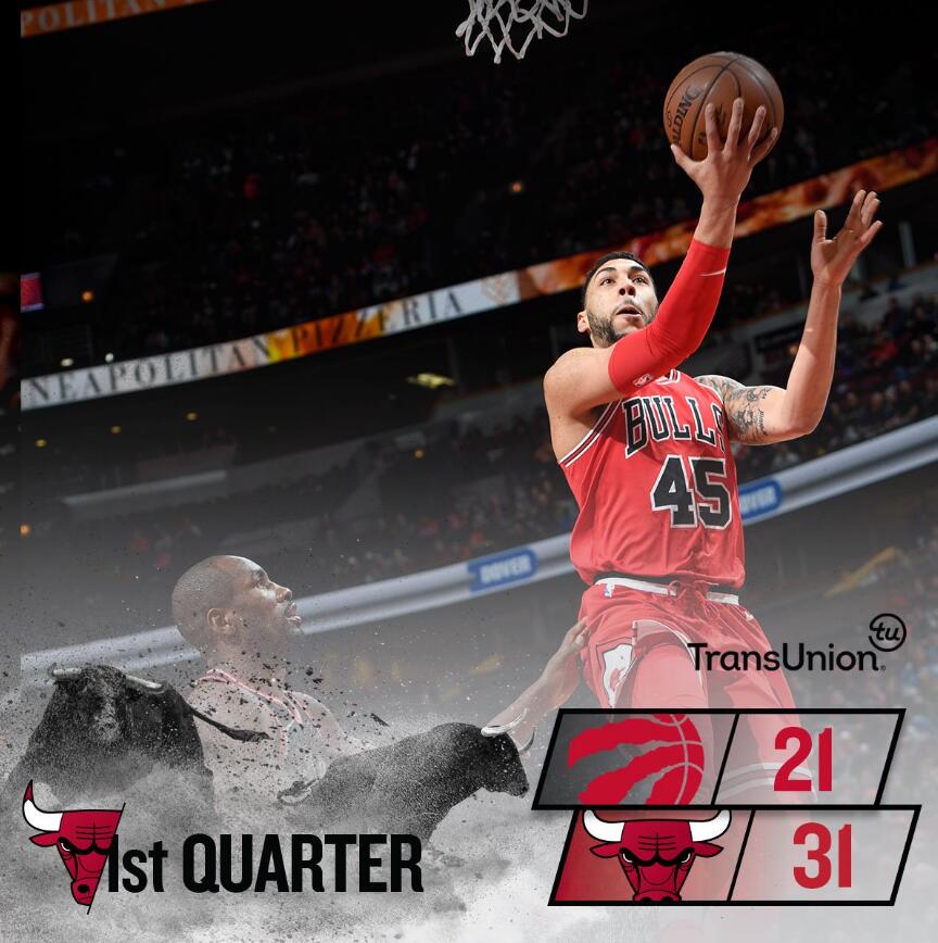 开云体育app-猛龙胜公牛，洛瑞砍下20+分